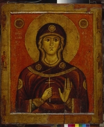 Russische Ikone - Heilige Juliana