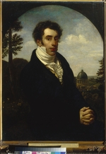 Kiprenski, Orest Adamowitsch - Porträt von Fürst Alexander Michajlowitsch Golizyn (1798-1858)