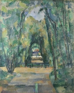 Cézanne, Paul - Allee in Chantilly