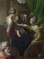 Parmigianino - Die mystische Hochzeit der heiligen Katharina