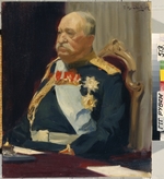 Kustodiew, Boris Michailowitsch - Porträt von Nikolai Pawlowitsch Graf Ignatjew, Mitglied des Staatrates, Innenminister