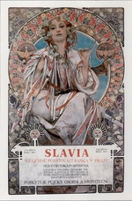 Mucha, Alfons Marie - Slavia (Plakat)