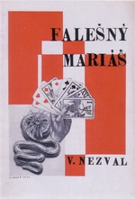 Tyrsky, Jindrich - Titelseite für Falsches Mariasch von V. Nezval