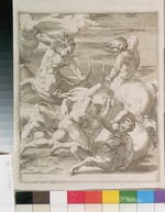 Caraglio, Gian Jacopo - Kampf des Herkules mit Zentauren
