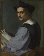 Andrea del Sarto - Bildnis eines jungen Mannes