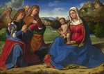 Previtali, Andrea - Madonna mit Kind, von zwei Engeln verehrt