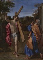 Carracci, Annibale - Christus erscheint dem Heiligen Petrus (Domine, Quo Vadis?)