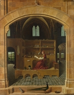 Antonello da Messina - Der heilige Hieronymus im Gehäus
