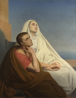 Scheffer, Ary - Die Heiligen Augustin und Monika von Tagaste