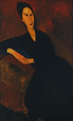 Modigliani, Amedeo - Porträt von Anna Zborowska