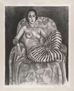 Matisse, Henri - Grande Odalisque à culotte bayadère (Die große Odaliske mit gestreifter Hose)
