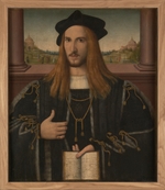 Loschi, Bernardino - Porträt von Alberto Pio