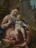 Correggio - Die Madonna mit dem Korb