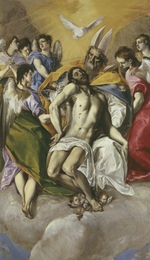 El Greco, Dominico - Die heilige Dreifaltigkeit