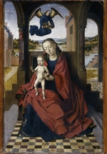 Christus, Petrus - Madonna mit dem Kind