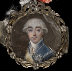 Lafrensen, Niclas - Porträt von Hans Axel Graf von Fersen (1755-1810)
