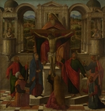 Mansueti, Giovanni di Niccolò - Symbolische Darstellung der Kreuzigung