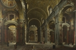 Pannini (Panini), Giovanni Paolo - Interieur des Petersdoms in Rom