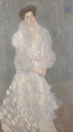 Klimt, Gustav - Porträt von Hermine Gallia