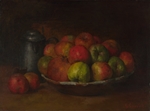 Courbet, Gustave - Stilleben mit Äpfel und Granarapfel