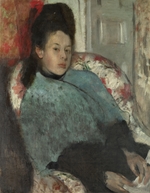 Degas, Edgar - Porträt von Elena Carafa