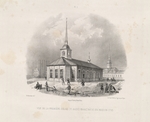 Montferrand, Auguste, de - Ansicht der ersten Isaakskirche von 1710 (Aus: Der Bau der Isaakskathedrale)