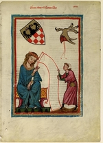 Unbekannter Künstler - Graf Otto von Botenlauben (Darstellung im Codex Manesse)