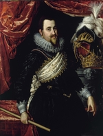 Isaacsz, Pieter - Porträt von König Christian IV. von Dänemark und Norwegen (1577-1648)