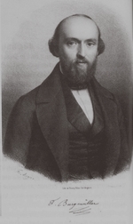 Unbekannter Künstler - Porträt von Komponist Johann Friedrich Franz Burgmüller (1806-1874)
