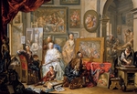 Platzer, Johann Georg - Im Atelier