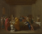 Poussin, Nicolas - Sieben heilige Sakramente: Die Krankensalbung