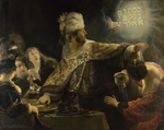 Rembrandt van Rhijn - Das Gastmahl des Belsazar