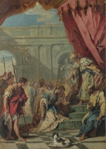 Ricci, Sebastiano - Esther vor Ahasverus