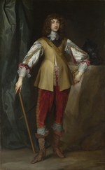 Dyck, Sir Anthonis van, (Werkstatt von) - Porträt von Prinz Ruprecht von der Pfalz (1619-1682), Duke of Cumberland