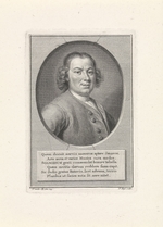 Tanjé, Pieter - Porträt von Komponist Anton Wilhelm Solnitz (1708-1752)