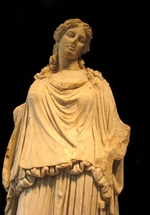 Römische Antike Kunst, Klassische Skulptur - Eirene, die Friedensgöttin (Römische Kopie nach griechischem Original)