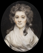 Unbekannter Künstler - Porträt von Fürstin Anna Ewgenjewna Obolenskaja (1778-1810)