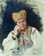 Maximow, Wassili Maximowitsch - Russische Bäuerin