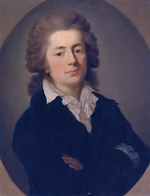 Unbekannter Künstler - Porträt von Jan Nepomucen Graf Potocki (1761-1815)