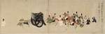 Unbekannter KÃ¼nstler - Illustriertes Epos Heiji Bürgerkrieg (Kaiserlicher Besuch bei Rokuhara) Rollbild 5