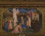 Angelico, Fra Giovanni, da Fiesole - Die Anbetung der Könige (Altarretabel mit 5 Predellatafeln aus dem Marienleben)