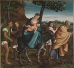 Bassano, Jacopo, il vecchio - Die Flucht nach Ägypten