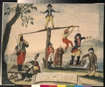 Unbekannter Künstler - Allegorie der Europa im Jahre 1791