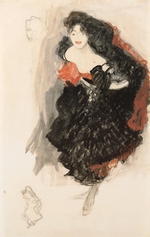 Klimt, Gustav - Studie zum Gemälde Judith II
