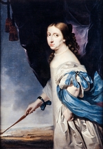 Wuchters, Abraham - Porträt von Königin Christina von Schweden (1626-1689)