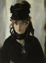 Manet, Édouard - Berthe Morisot mit Veilchen