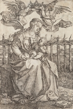 Dürer, Albrecht - Madonna von zwei Engeln gekrönt