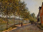 Sisley, Alfred - Junimorgen in Saint-Mammès