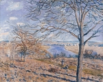 Sisley, Alfred - Die Ufer des Loing - Der Herbst-Effekt