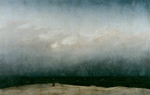 Friedrich, Caspar David - Der Mönch am Meer
